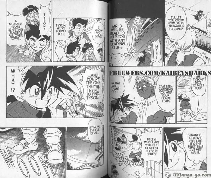 Bakuden Shoot Beyblade Chapter 4.2 4